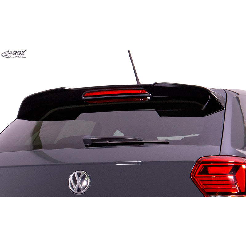 RDX Racedesign, střešní spoiler, pasuje na Volkswagen Polo VI 2017- (excl. GTI & R-Line) (PU)