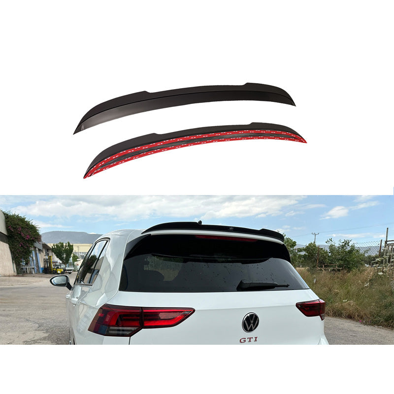 Motordrome, Roof wing (Spoiler Cap), fits Volkswagen Golf VIII (CD1) GTI / R 2020- (ABS Gloss black)