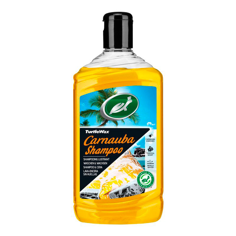 Turtle Wax, Carnauba Wash & Wax, 500ml