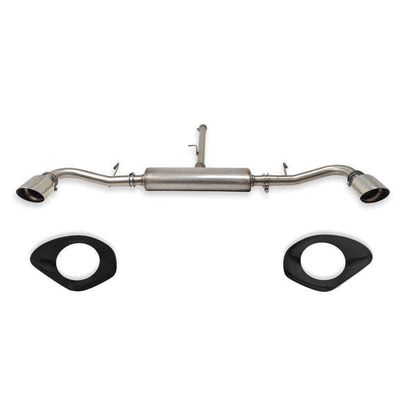 Ulter Sport, doppio scarico sportivo, acciaio inox, compatibile con Alfa Romeo Tonale 1,5 96/118kW 2022- 100mm