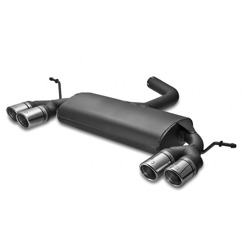 Ulter Sport, scarico sportivo doppio, adatto a Audi A3 8P Sportback 1.6i 75/85kW/2.0FSi 110kW/1.6 TDi 66/77kW/1.9TDI 77kW/2.0TDI 100/103/125kW 2004-2012 2x 70mm