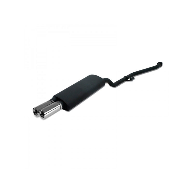 Ulter Sport, sortie d'échappement sport, s'adapte à BMW E36 6 cylindres Sedan/Touring/Cabrio/Coupé 320i 110kW/323i 125kW 1995-1998 2x 80mm