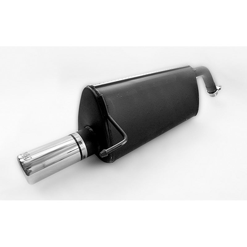 Ulter Sport, sportsudstødning, 80mm, Passer til Fiat Grande Punto + Evo 1.2i 48kW/1.4i 57kW/1.4i 16V 70kW (2005-), E-godkendt