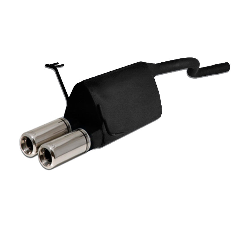 Ulter Sport, sportowy układ wydechowy do Fiat Punto II, podwójne wyjście 2x 80mm, homologacja E, 1999-2005