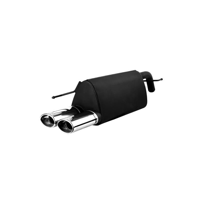 Ulter Sport, escape deportivo, compatible con Fiat Grande Punto/Punto EVO 1.4i 16v 70kW/1.4i 57 kW/1.2i 48kW 2005-2012 2x95x60mm