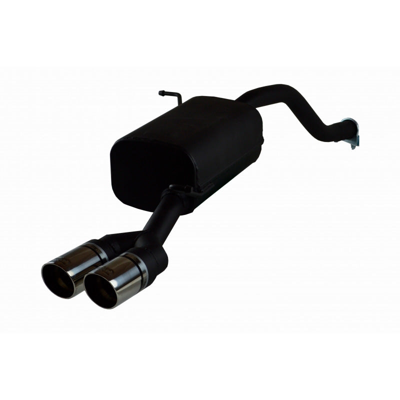Ulter Sport, Scarico sportivo, adatto a Ford Fiësta VII 1.0 Ecoboost 92kW 2009-2014 2x70mm RS