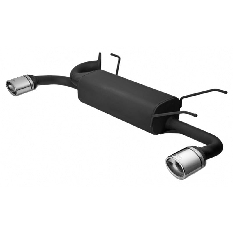 Ulter Sport, Dubbele sportuitlaat, 120x80 mm, Past op Mazda MX-5 NB 1.6i/1.8i (1998-2005), E-goedgekeurd