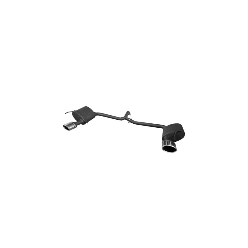 Ulter Sport, Double sport exhaust, Fits Mercedes C-Class W204 Sedan C200 1.8 135kW 2007-2014 120x80mm