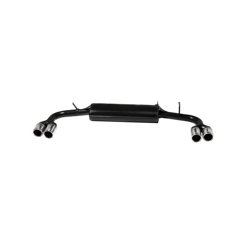 Ulter Sport, Dobbelt Sportudstødning, 2x70 mm, Passer til Mitsubishi Lancer VIII HB/Sedan 2007-2012, E-Mark godkendt
