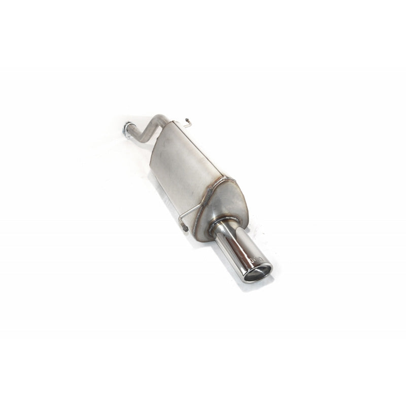 Ulter Sport, escape deportivo, acero inoxidable,  para Opel Corsa D HB 1.0i 44kW/1.2i 59kW/1.4i 66kW 2006- 95x65mm (excl. OPC/OPC-Line)