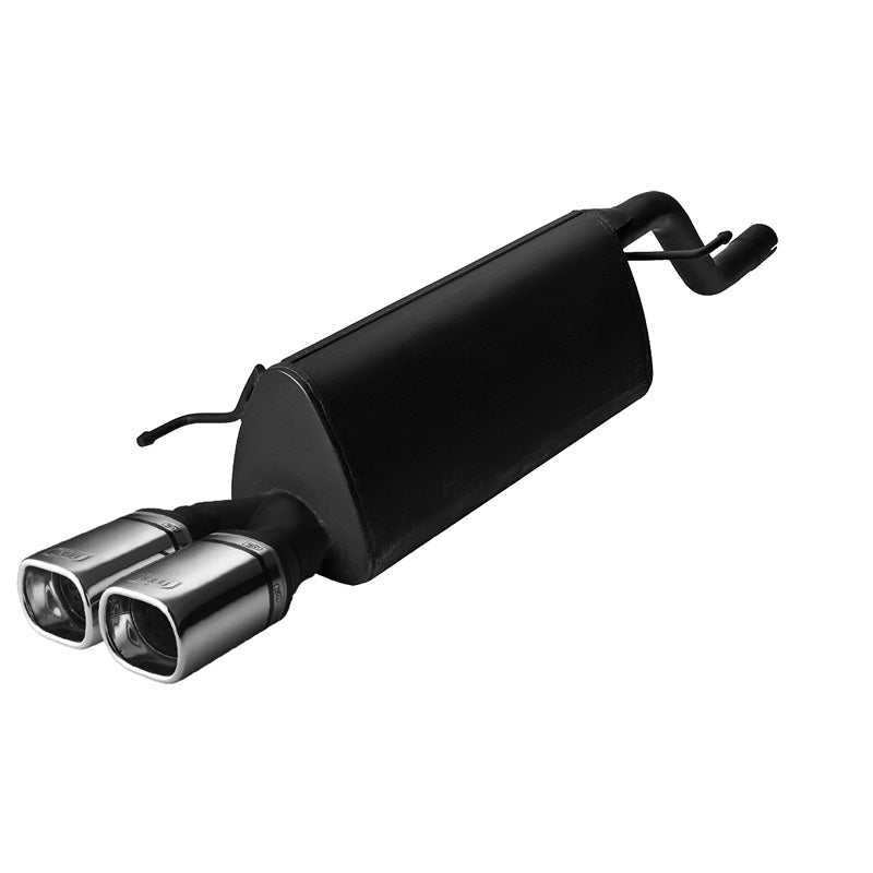 Ulter Sport, escape deportivo, para Opel Corsa D HB 1.0i 44kW/1.2i 59kW/1.4i 66kW 2006- 2x 80x65mm (excl. OPC/OPC-Line)