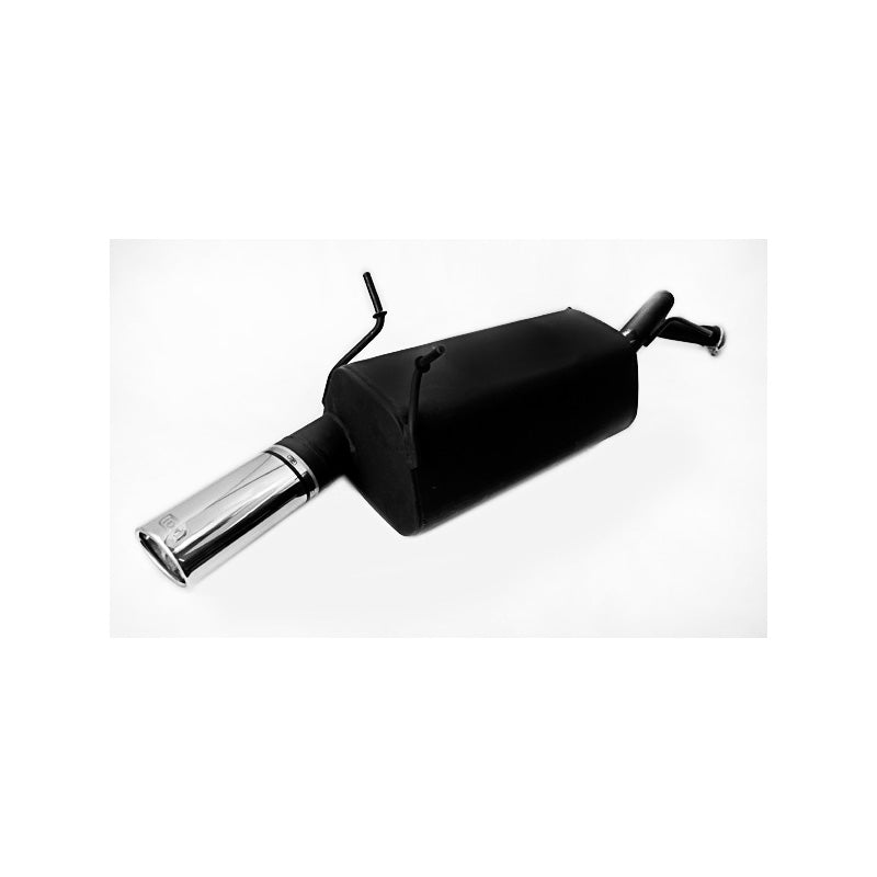 Ulter Sport, Sportudstødning, 120x80mm, Passer til Renault Megane Scenic 1995-2002, E-Mark godkendt