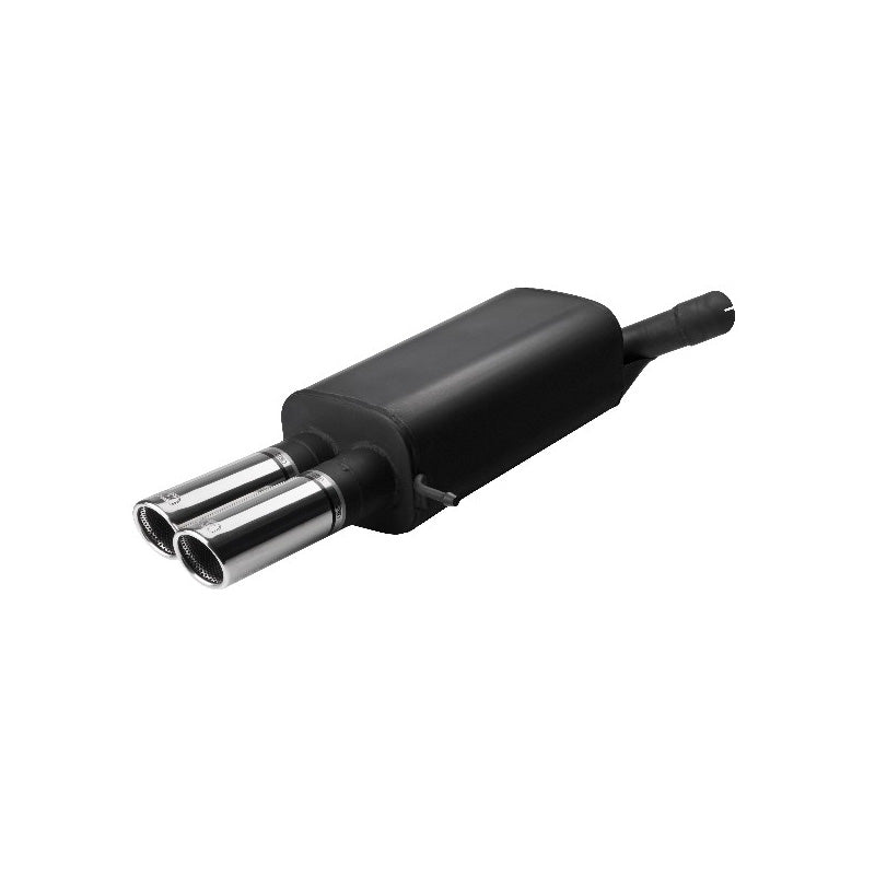 Ulter Sport, Scarico sportivo, 2x70mm, Adatto a Skoda Octavia II RS Sedan 2.0 TFSi (2006-2013), Omologato E