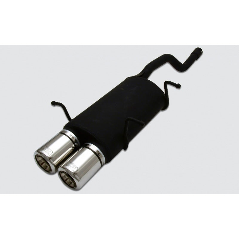 Ulter Sport, Sportudstødning, passer til Suzuki Swift II HB 1.0i 37/39/41kW/1.3i 47/50/52/54kW (1989-2005), 2x 80mm