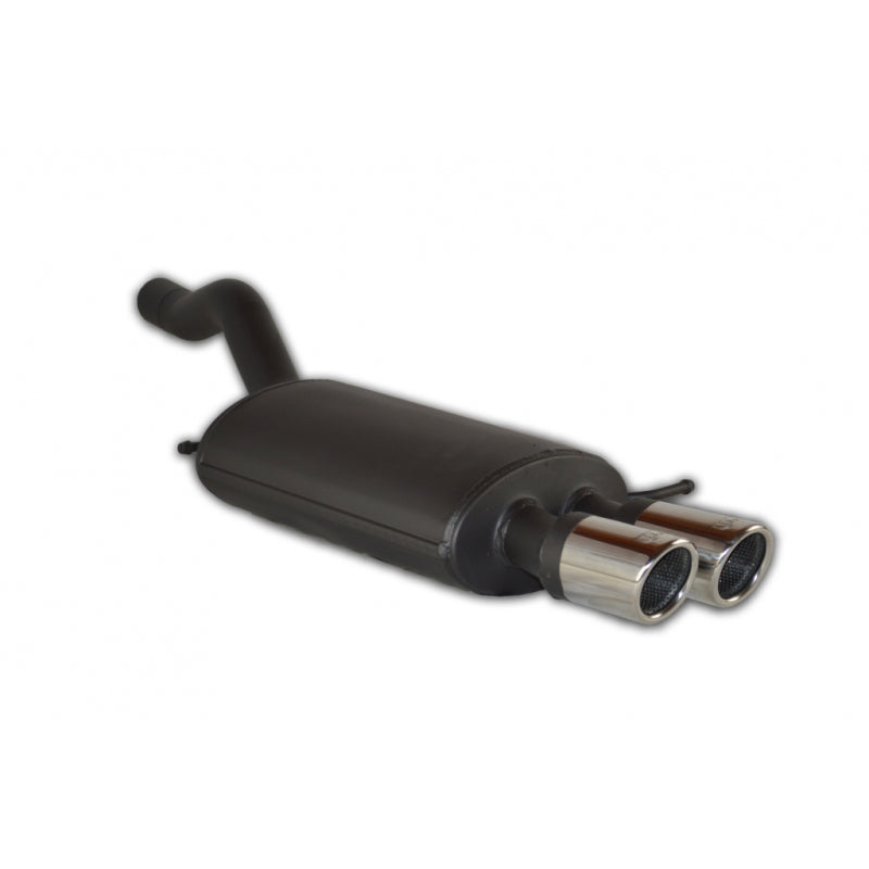 Ulter Sport, Sportudstødning, Rustfrit stål, Passer til Volkswagen Golf VII Variant 1.4TSi 103kW (2013-2016), 2x 70mm RS, E-godkendt