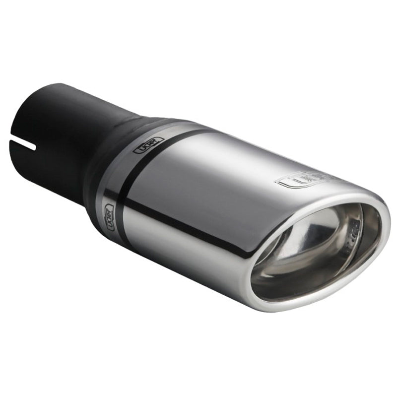 Ulter Sport, koncovka výfuku - oválná 95x65mm šikmá - délka 200mm - montáž ->50mm - nerez