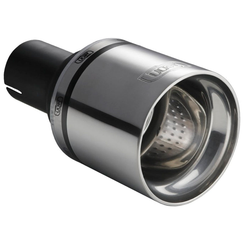 Ulter Sport, výfuková koncovka - kulatá Race Ø100mm - délka 120mm - montáž ->50mm - Inox