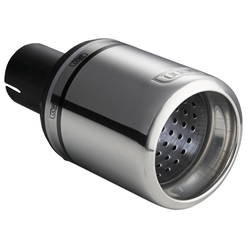 Ulter Sport, Embout d'échappement - Rond Ø100mm Type 2- Longueur 120mm - Installation ->50mm - Inox