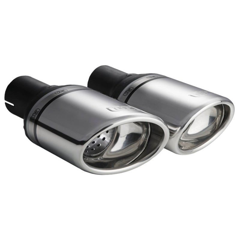 Ulter Sport, výfuková koncovka (pravá) - oválná 120x80mm - délka 120mm - montáž ->50mm - Inox