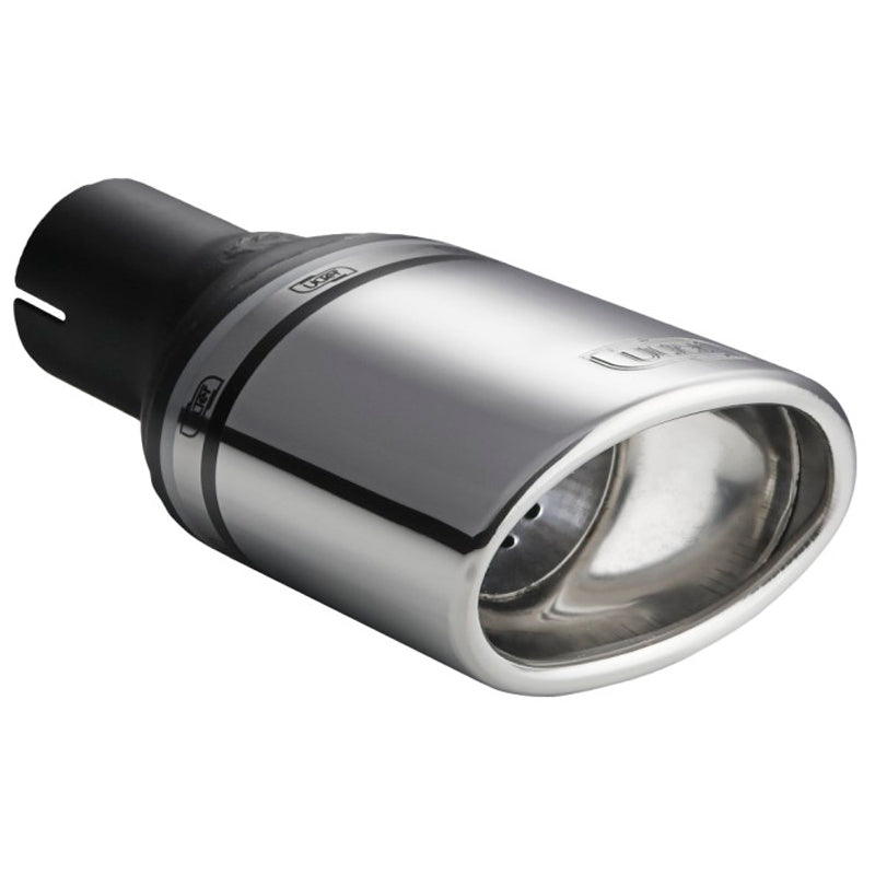 Ulter Sport, Embout d'échappement - Ovale 120x80mm biseauté - Longueur 120mm - Installation ->60mm - Inox