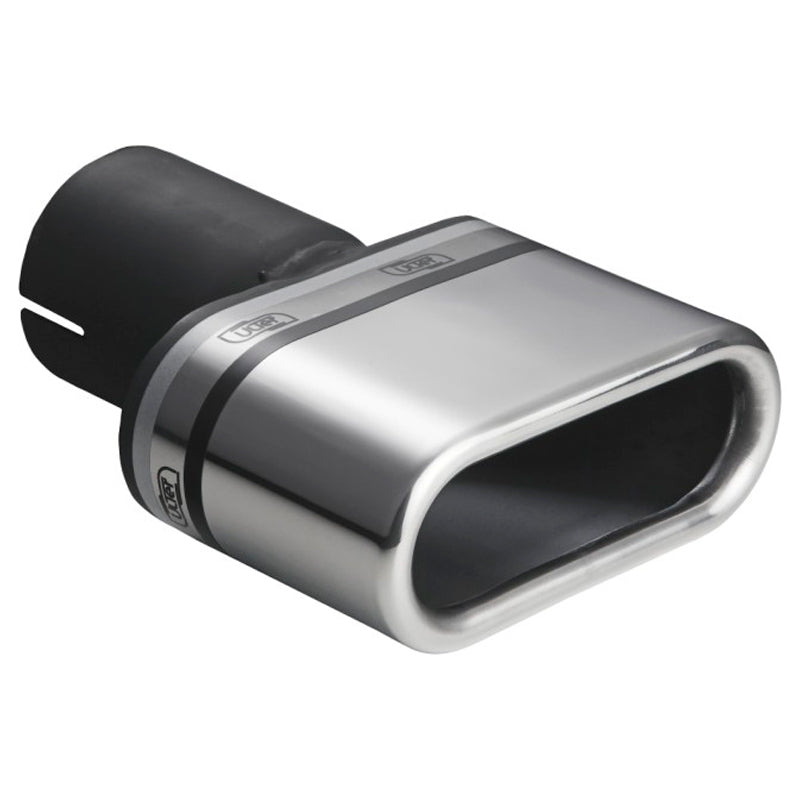 Ulter Sport, výfuková koncovka - oválná 110x45mm - délka 80mm - montáž ->50mm - Inox