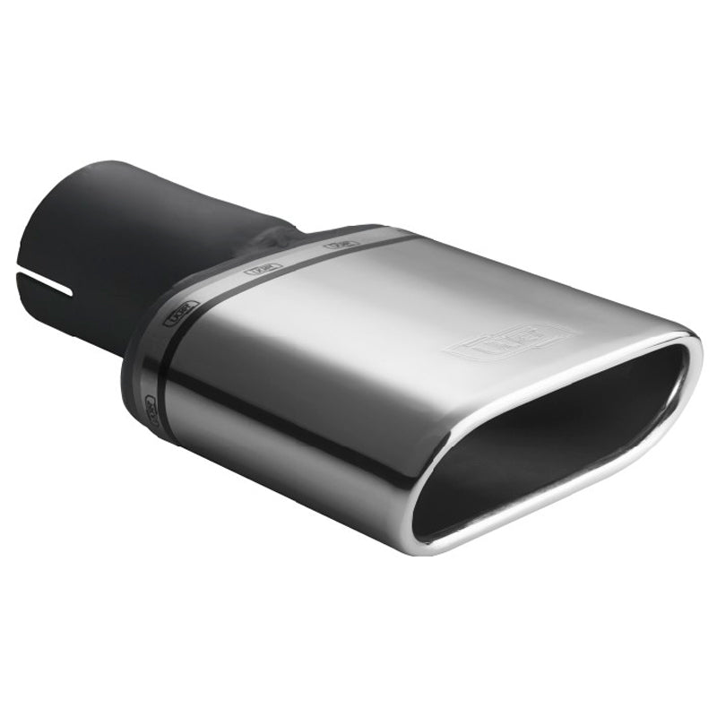 Ulter Sport, embout d'échappement - ovale 167x60mm - longueur 200mm - installation ->50mm - Inox