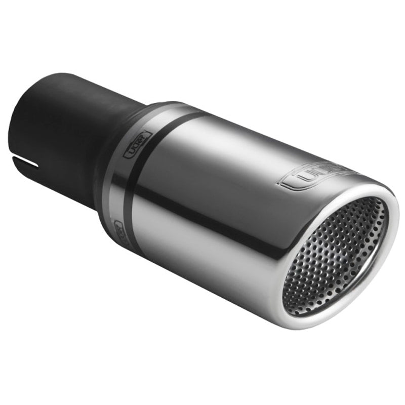 Ulter Sport, terminale di scarico - Round Ø90mm Slanted RS - Length 120mm - Installation ->50mm - Inox