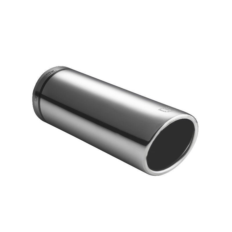 Ulter Sport, terminale di scarico - tondo Ø80mm - lunghezza 120mm - installazione 45-65mm - Inox