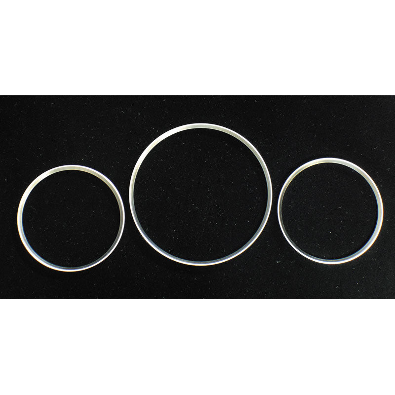 AutoStyle, Aros de cromado para los indicadores para Mercedes C-Class W202 94-95 - Juego de 3
