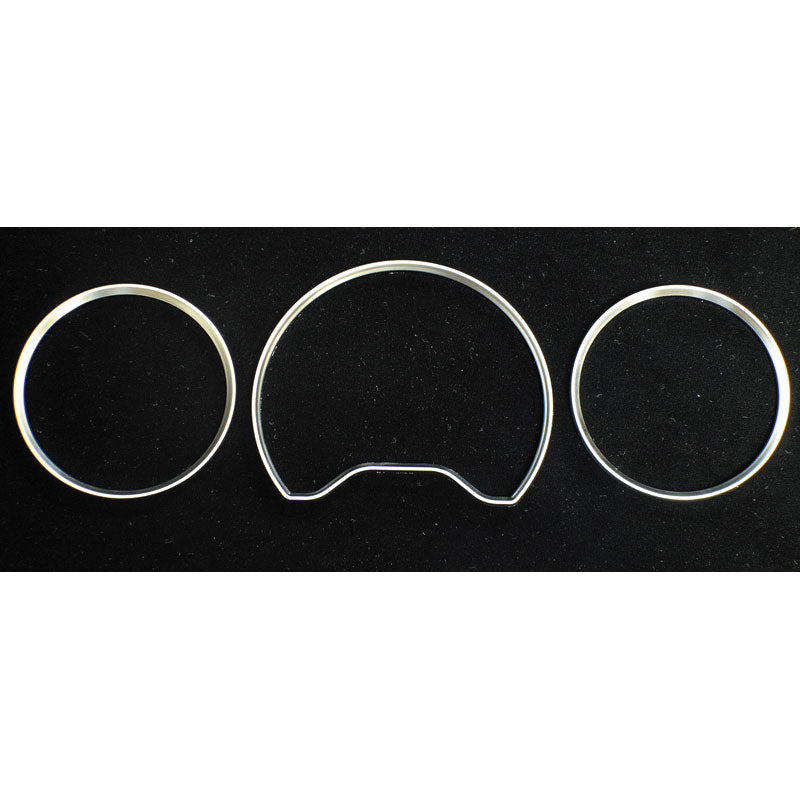 AutoStyle, Aros de cromado para los indicadores para Mercedes E-Class W210 96-99 - Juego de 3 uds.