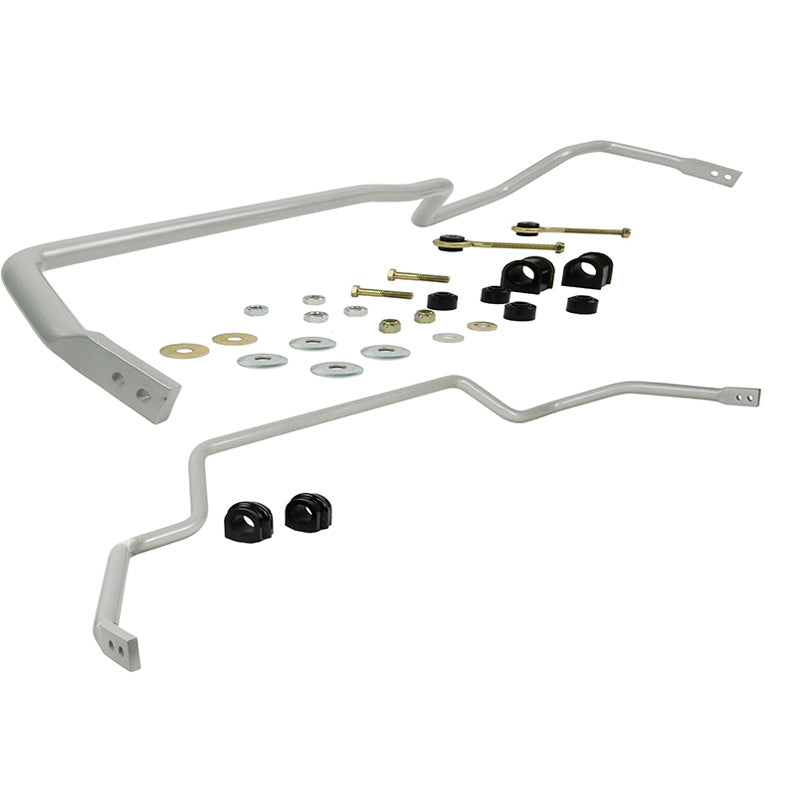 Whiteline, kit de barras estabilizadoras delanteras y traseras, encaja en Nissan Skyline/Coupé R32 RWD 1989-1993 Exclusive 4x4