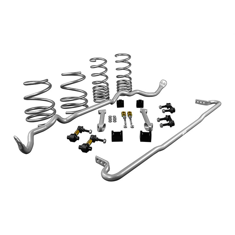 Whiteline, zestaw pojazdu Grip Series 1: stabilizator i sprężyny obniżające, pasuje do Subaru WRX Sedan GJ Sti 2.5 4WD 2014-