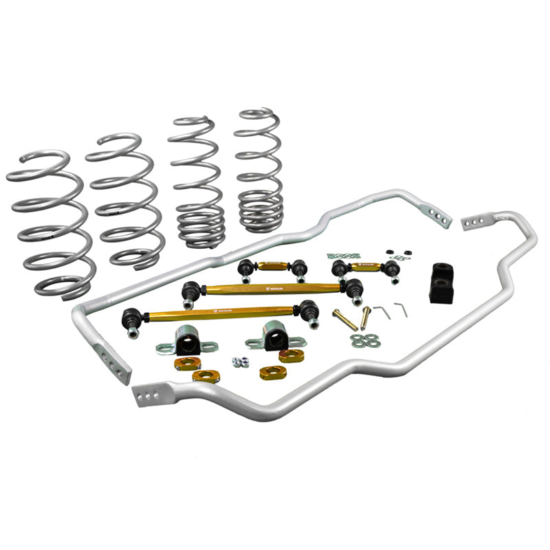 Whiteline, zestaw pojazdu Grip Series 1: stabilizator i sprężyny obniżające, pasuje do Volkswagen Golf V 1K1 1.8 GTI/2.0 GTI/3.2 2004-2009