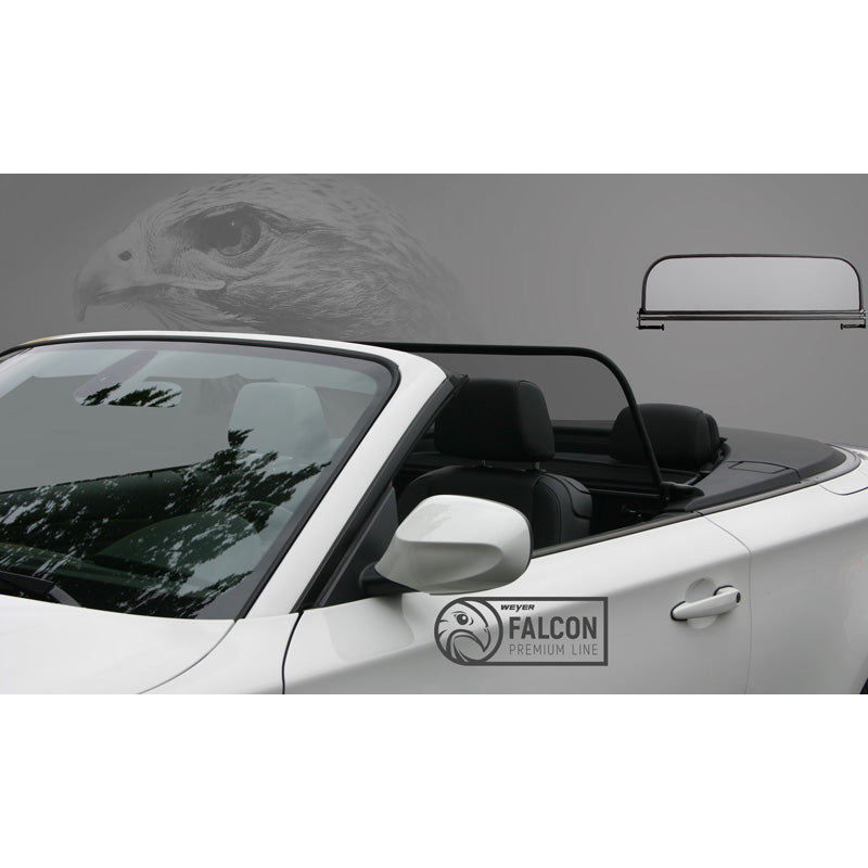 Weyer, cortavientos para cabrio, Falcon, compatible con BMW 1-Series E88 2008-2013
