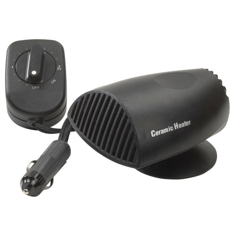 AutoStyle, ceramiczny ogrzewacz samochodowy z timerem - 12V 200W - 12,5x10,5x9cm